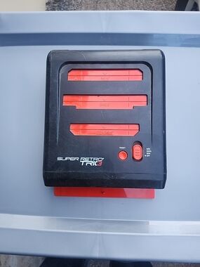 Nintendo Super Retro Trio Black and Red Multi-Console Adapter